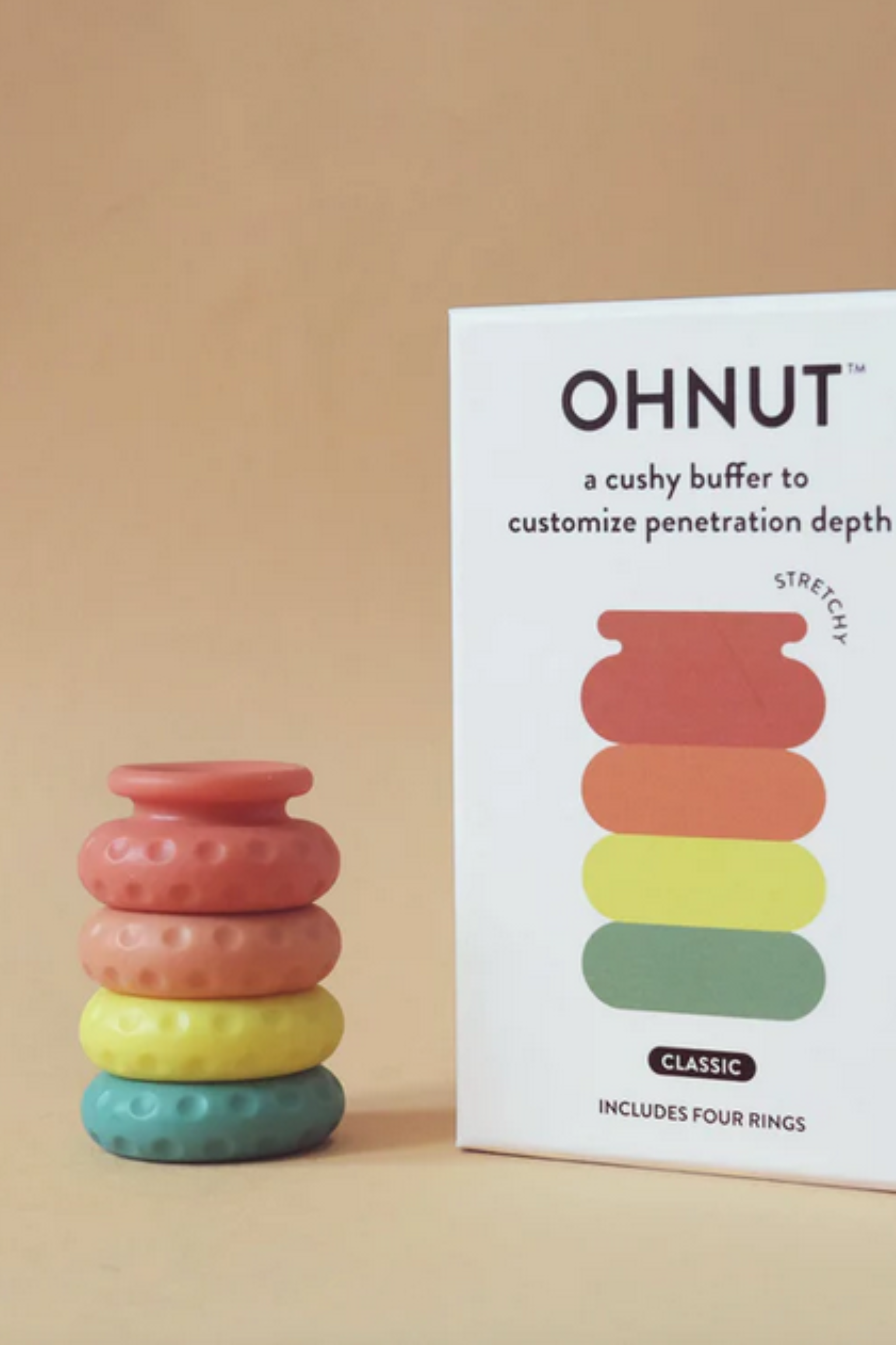 OhNut Stackable Bumper in Rainbow