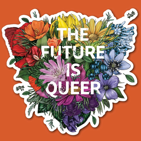 The Future is Queer Sticker by Transpainter