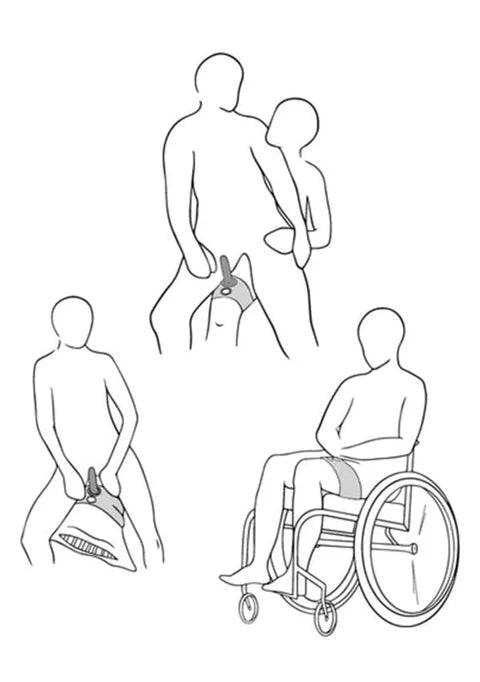 Dual Penetration Thigh Harness