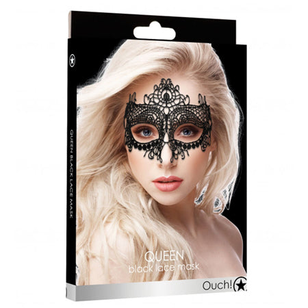 Queen Applique Lace Mask