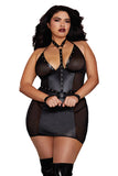 Bad Influence Open Back Chemise w/ Restraints