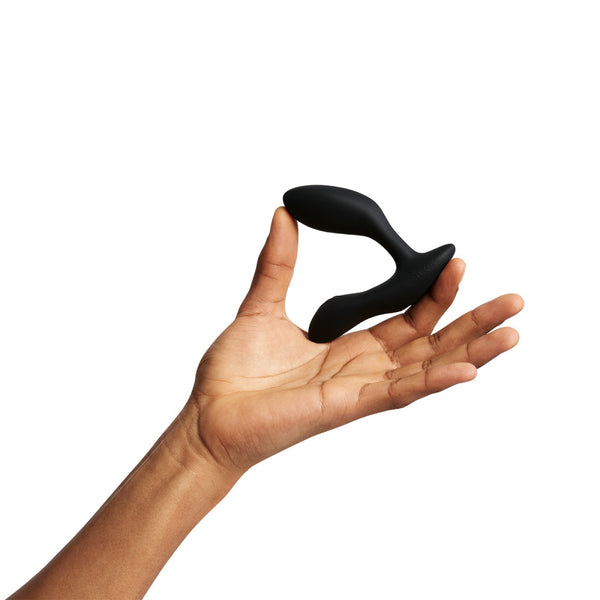 We-Vibe Vector+ Flexible Prostate Vibe in Charcoal Black