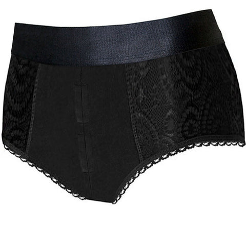 RodeoH High Waisted Black Panty Harness