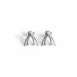 Beau Anatomical Clit Earring Studs in Sterling Silver