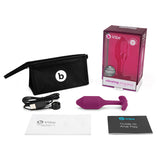 B-Vibe Vibrating Snug Plug Medium in Pink