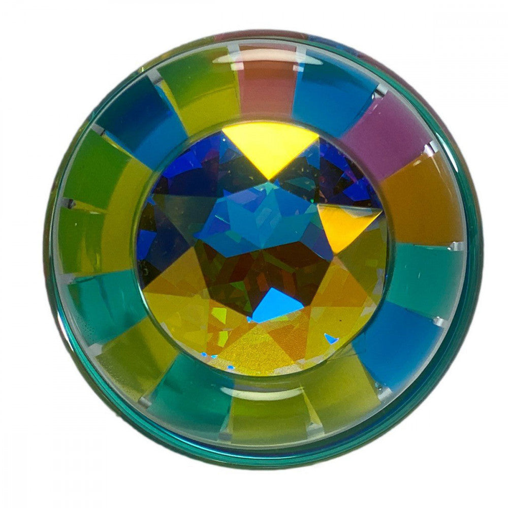 Crystal Small Glass Plug in Funfetti