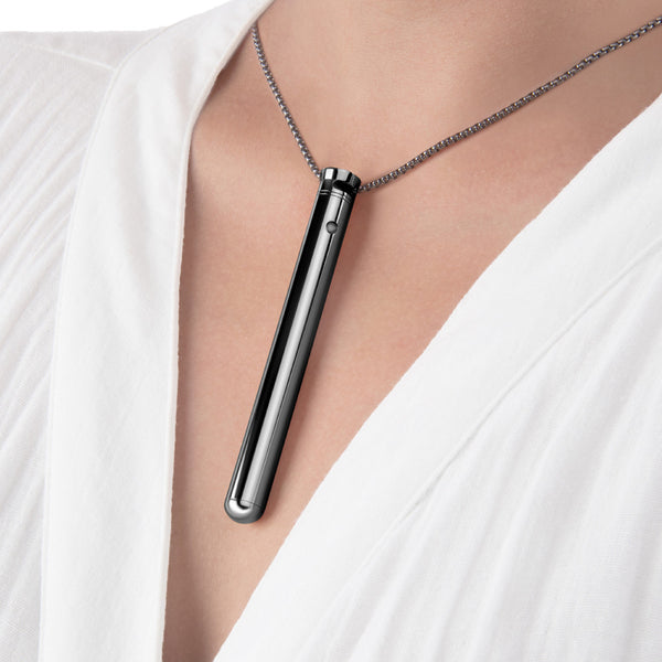 Wear My Vibe Vibrating Necklace by Le Wand in Black