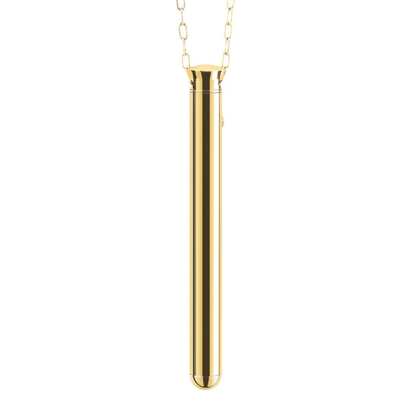 Wear My Vibe Vibrating Necklace by Le Wand in Gold