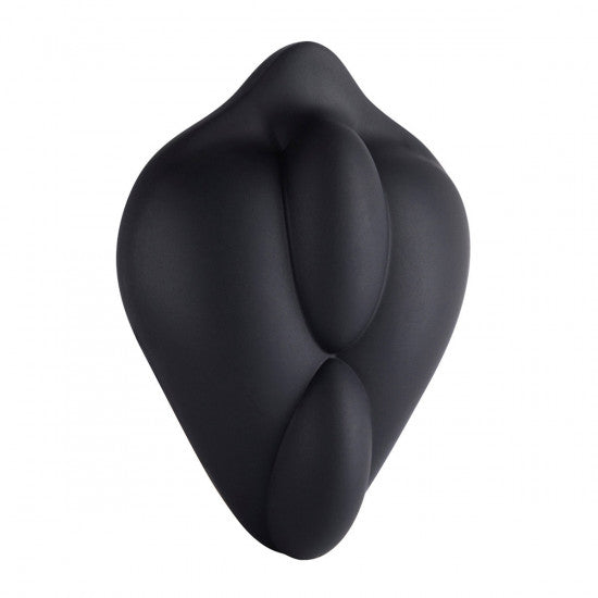 B.cush Strap-On Dildo Accessory Grinding Pad in Black