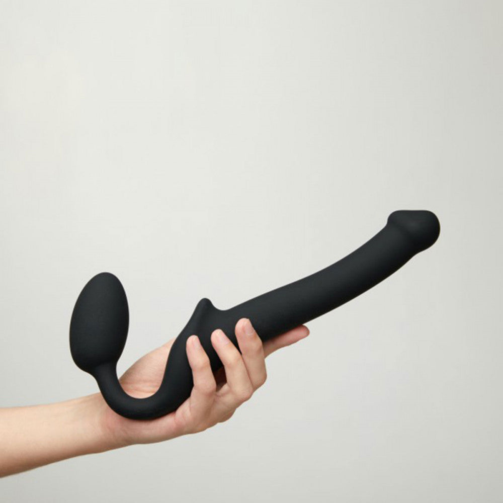Strap-On-Me Adjustable Strapless Dildo in Small Black