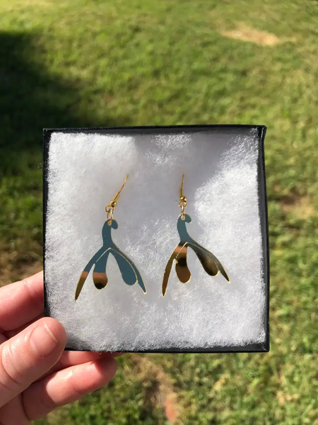 Anatomical Clit Earrings in Gold