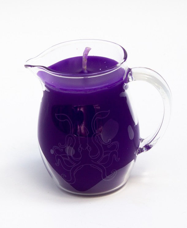 Wax Play Pitcher Candle in Purple