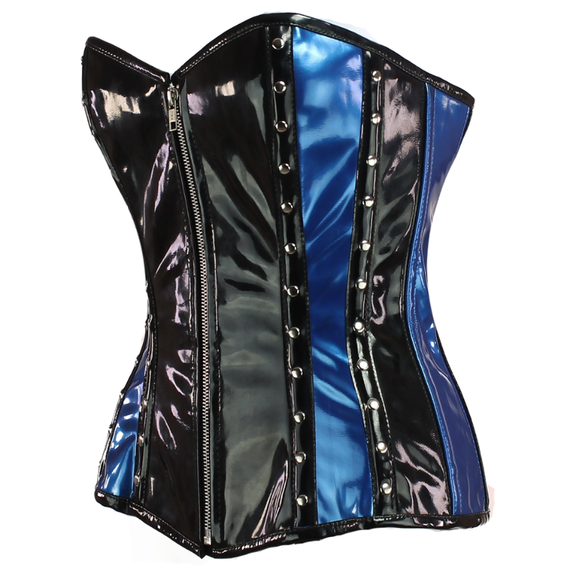 Black & Blue Maleficent Corset