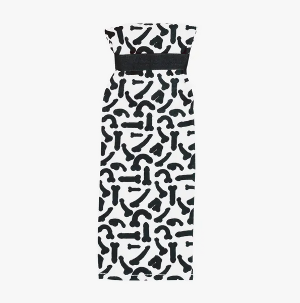 Blowjob & Bathroom Towel in Penis Print