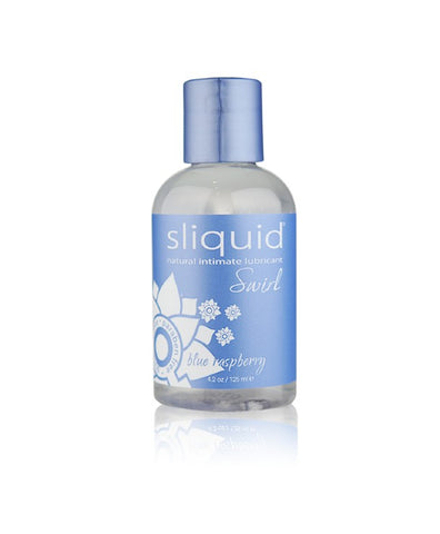 Sliquid Naturals Swirl Flavored Lube in Blue Raspberry