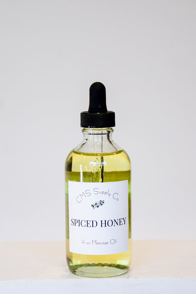 Lover's Massage Oil in Spiced Honey