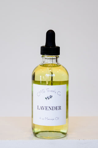 Lover's Massage Oil in Lavender