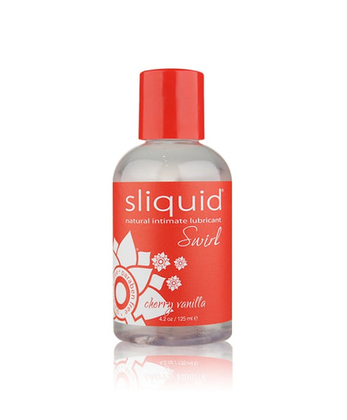 Sliquid Naturals Swirl Flavored Lube in Cherry Vanilla