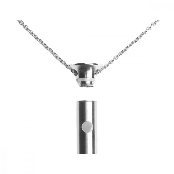 Crave Vesper Necklace in Silver Steel