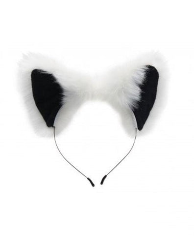 Full Moon Fox Ears in White