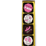 Good Vibes Sex Positive Gourmet Chocolates 5pc