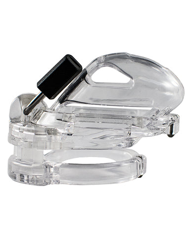Locked In Lust The Vice Mini V2 Chastity Cage in Clear