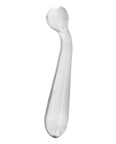 Crystal Glass G-Spot Wand in Clear