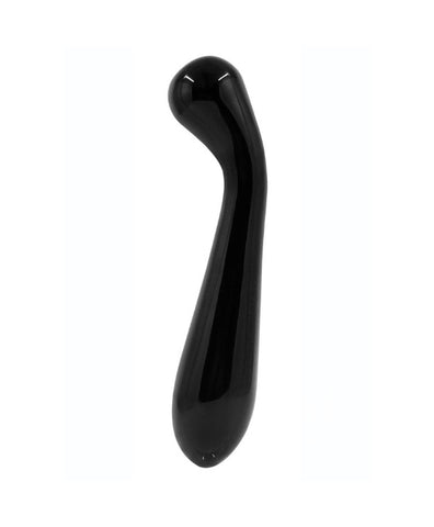 Crystal Glass G-Spot Wand in Charcoal