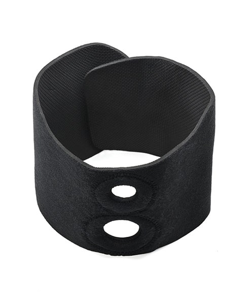 neoprene thigh harness for accessible sex play 