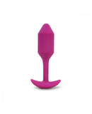 B-Vibe Vibrating Snug Plug Medium in Pink Rose