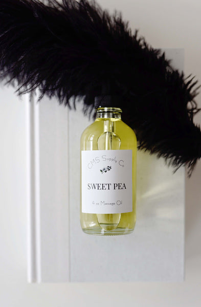 Lover's Massage Oil in Sweet Pea