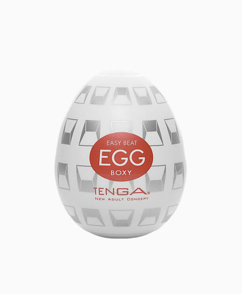 Tenga Easy Beat Egg Masturbator - Boxy