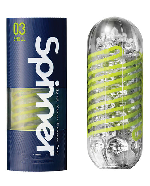 Tenga Stroker Spinner in Shell Pattern