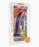 Tantus Leisure Smooth Dildo w/ Bullet in Purple
