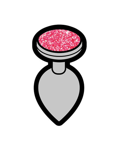 Sex Toy Pins- Pink Butt Plug
