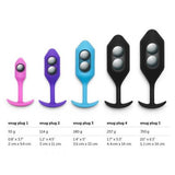 B-Vibe Snug Plug 1 Small Weighted Plug