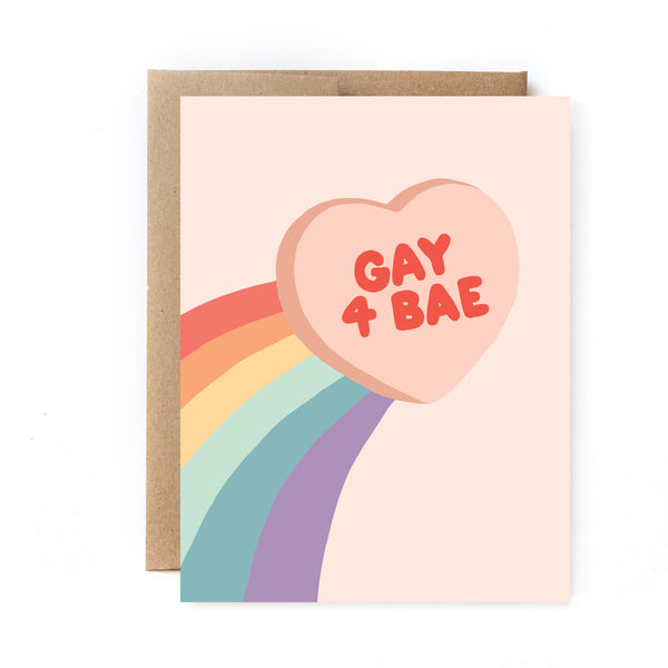 Gay 4 Bae Greeting Card