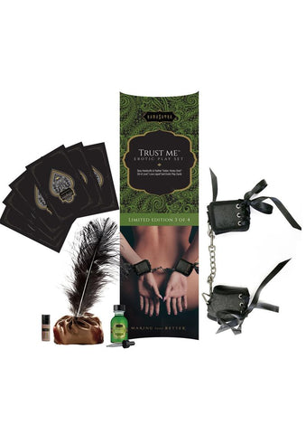 Trust Me Erotic Gift Set with Cuffs
