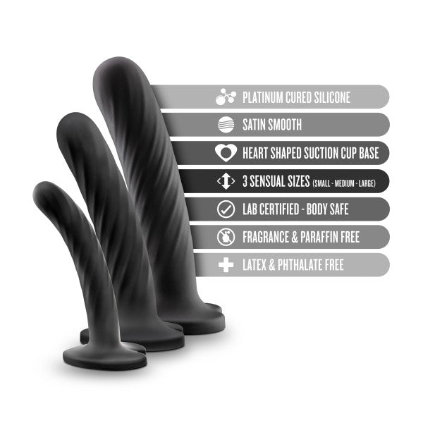 Temptasia Twist Pegging Dildo Set