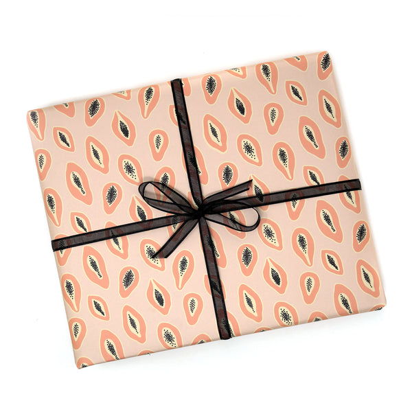 Sexy Gift Wrap Sheets w/ Papaya