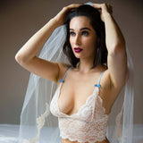 Foxers Lace Bralette in Ivory Wedding